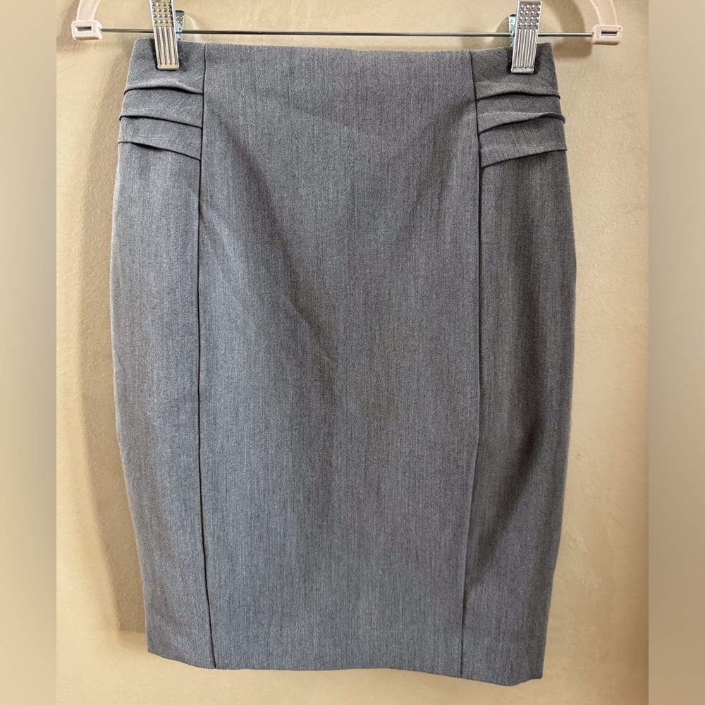 Express Charcoal Pencil Skirt NWT